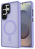 Samsung Galaxy S25 Ultra Hoesje met MagSafe / Qi2 Back Cover Matte Violet