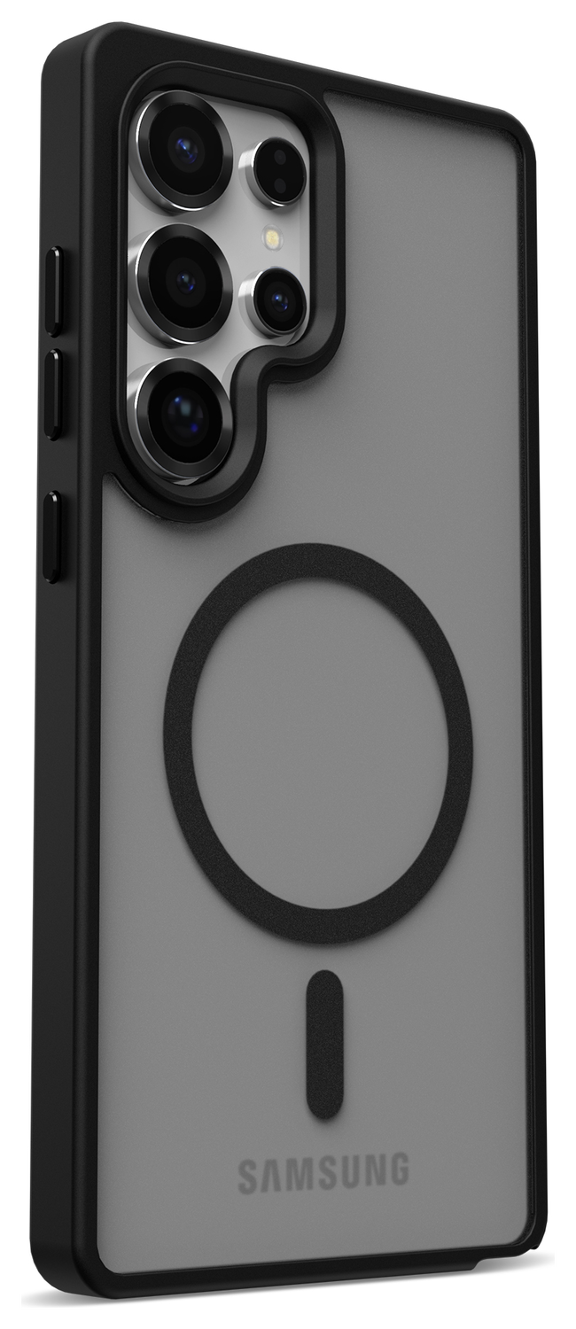 Samsung Galaxy S25 Ultra Hoesje met MagSafe / Qi2 Back Cover Matte Zwart afbeelding 14