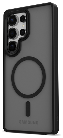 Samsung Galaxy S25 Ultra Hoesje met MagSafe / Qi2 Back Cover Matte Zwart afbeelding 13