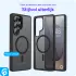 Samsung Galaxy S25 Ultra Hoesje met MagSafe / Qi2 Back Cover Matte Zwart afbeelding 5
