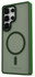 Samsung Galaxy S25 Ultra Hoesje met MagSafe / Qi2 Back Cover Matte Groen afbeelding 13