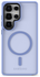Samsung Galaxy S25 Ultra Hoesje met MagSafe / Qi2 Back Cover Matte Blauw afbeelding 4