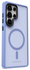 Samsung Galaxy S25 Ultra Hoesje met MagSafe / Qi2 Back Cover Matte Blauw afbeelding 5