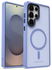 Samsung Galaxy S25 Ultra Hoesje met MagSafe / Qi2 Back Cover Matte Blauw afbeelding 8