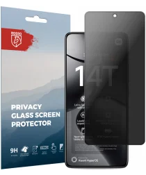 Rosso Xiaomi 14T 9H Tempered Glass Screen Protector Privacy