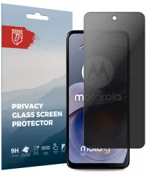 Rosso Motorola Moto G55 9H Tempered Glass Screen Protector Privacy