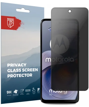 Rosso Motorola Moto G55 9H Tempered Glass Screen Protector Privacy Screen Protectors