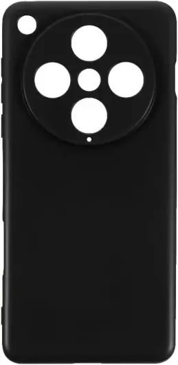 Oppo Find X8 Pro Hoesje Dun TPU Back Cover Matte Zwart afbeelding 1