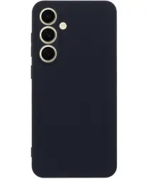 Samsung Galaxy A36 Hoesje Dun TPU Back Cover Matte Zwart afbeelding