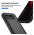 Google Pixel 9a Hoesje Schokbestendige Hardcase Back Cover Zwart afbeelding 8