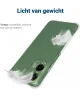 Motorola Moto G35 Hoesje Schokbestendig en Dun TPU Back Cover Transparant