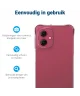 Motorola Moto G55 Hoesje Schokbestendig en Dun TPU Back Cover Transparant