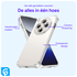 Oppo Find X8 Hoesje Schokbestendig en Dun TPU Back Cover Transparant afbeelding 2