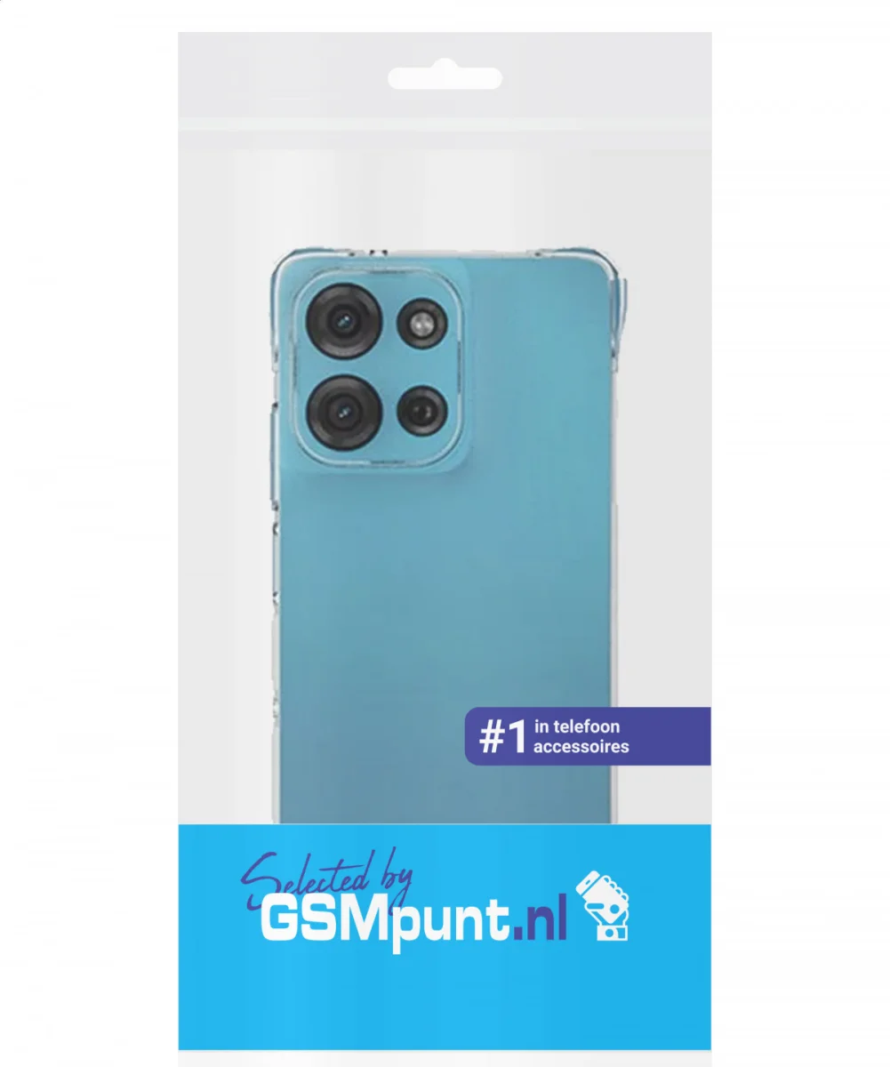 Motorola Moto G75 Hoesje Schokbestendig en Dun TPU Back Cover Transparant afbeelding 10