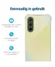 Samsung Galaxy A36 Hoesje Schokbestendig en Dun TPU Back Cover Transparant