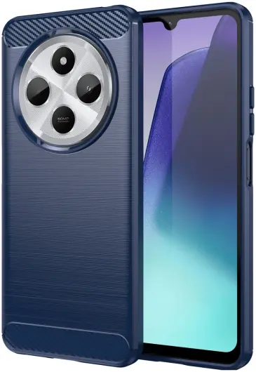Xiaomi Redmi 14C Hoesje Geborsteld TPU Flexibele Back Cover Blauw afbeelding 1