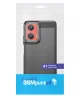 Motorola Moto G35 Hoesje Geborsteld TPU Flexibele Back Cover Zwart