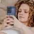 Motorola Moto G55 Hoesje Geborsteld TPU Flexibele Back Cover Blauw afbeelding 8