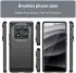 Xiaomi Poco X7 / Redmi Note 14 Pro 5G Hoesje Geborsteld TPU Back Cover Zwart afbeelding 4