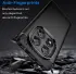 Xiaomi Poco X7 / Redmi Note 14 Pro 5G Hoesje Geborsteld TPU Back Cover Zwart afbeelding 5