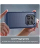 Xiaomi Redmi Note 14 Pro Hoesje Geborsteld TPU Flexibele Back Cover Blauw