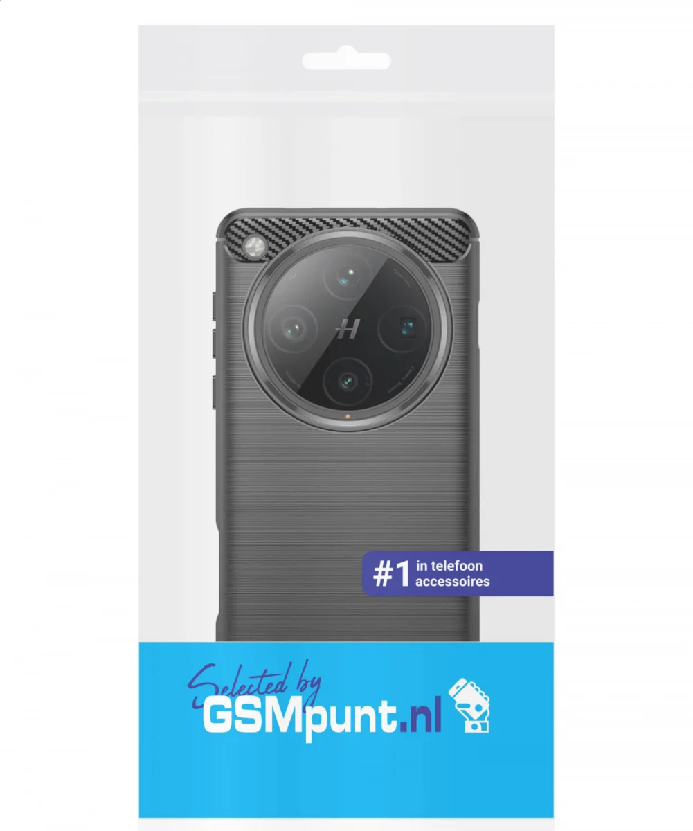 Oppo Find X8 Pro Hoesje Geborsteld TPU Flexibele Back Cover Zwart afbeelding 9