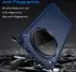 Oppo Find X8 Pro Hoesje Geborsteld TPU Flexibele Back Cover Blauw afbeelding 5