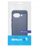 Google Pixel 9a Hoesje Geborsteld TPU Flexibele Back Cover Blauw