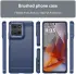 Motorola Moto G75 Hoesje Geborsteld TPU Flexibele Back Cover Blauw afbeelding 8