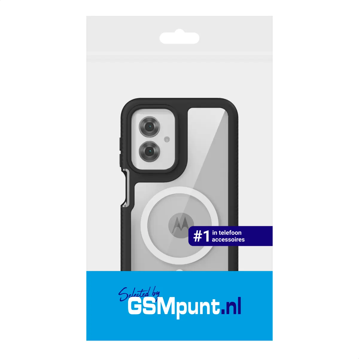 Motorola Moto G55 Hoesje Full Protect 360° Cover met MagSafe Zwart afbeelding 10