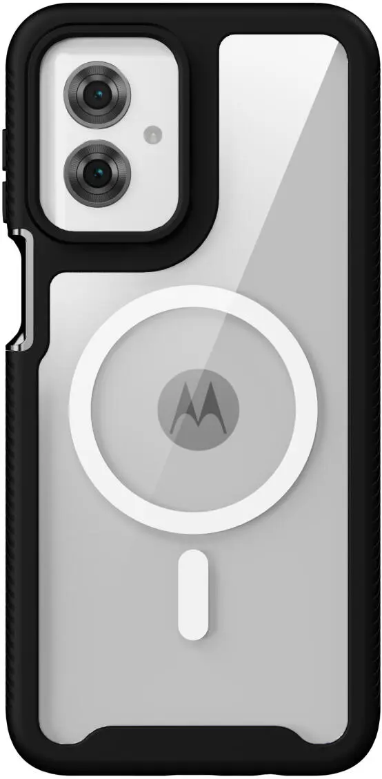 Motorola Moto G55 Hoesje Full Protect 360° Cover met MagSafe Zwart afbeelding 5