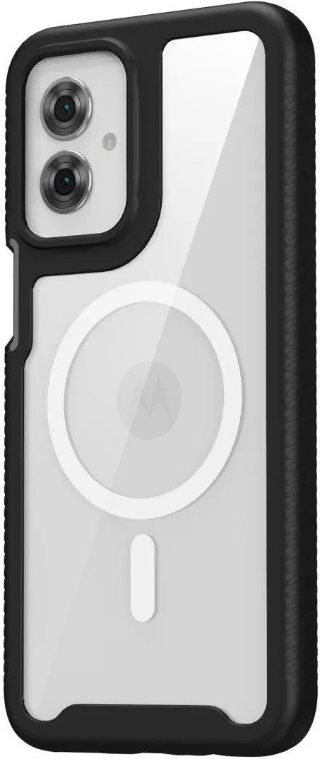 Motorola Moto G55 Hoesje Full Protect 360° Cover met MagSafe Zwart afbeelding 6