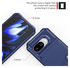 Google Pixel 9a Hoesje 3-in-1 Pasjes Portemonnee Back Cover Blauw afbeelding 5