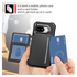 Google Pixel 9a Hoesje 3-in-1 Pasjes Portemonnee Back Cover Zwart afbeelding 4