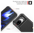Google Pixel 9a Hoesje 3-in-1 Pasjes Portemonnee Back Cover Zwart afbeelding 5