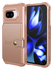 Google Pixel 9a Hoesje 3-in-1 Pasjes Portemonnee Back Cover Roze afbeelding 6