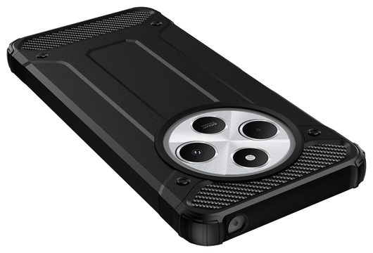 Xiaomi Redmi 14C Hoesje Shock Proof Hybride Back Cover Zwart afbeelding 10