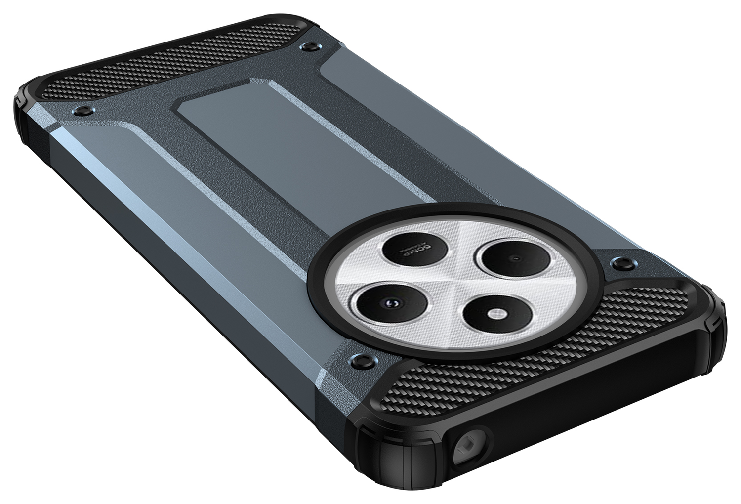 Xiaomi Redmi 14C Hoesje Shock Proof Hybride Back Cover Blauw afbeelding 10