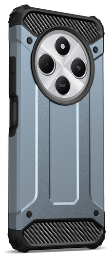 Xiaomi Redmi 14C Hoesje Shock Proof Hybride Back Cover Blauw afbeelding 5