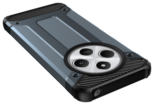 Xiaomi Redmi 14C Hoesje Shock Proof Hybride Back Cover Blauw afbeelding 10