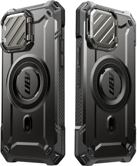 SUPCASE UB Pro MagXT Apple iPhone 16e Hoesje Camera Protector Zwart afbeelding 2