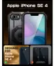 SUPCASE UB Pro Apple iPhone 16e Hoesje Full Protect Kickstand Zwart