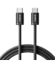 Baseus Dynamic 4 Series USB-C naar USB-C Kabel 100W PD Zwart 1 Meter