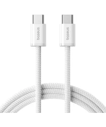 Baseus Dynamic 4 Series USB-C naar USB-C Kabel 100W PD Wit 1 Meter