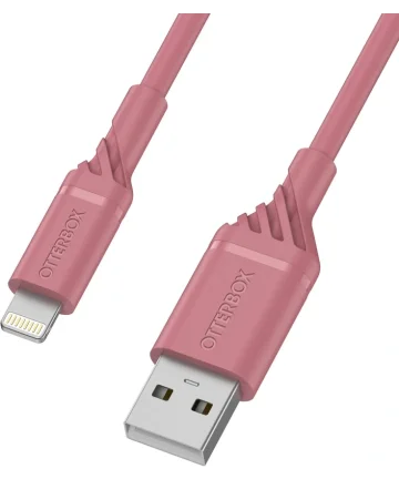 OtterBox 3A USB-A naar Lightning Kabel 1M MFi Roze Kabels