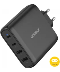 OtterBox 100W GaN USB/USB-C Oplader Power Delivery Snellader Zwart afbeelding