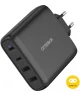 OtterBox 100W GaN USB/USB-C Oplader Power Delivery Snellader Zwart