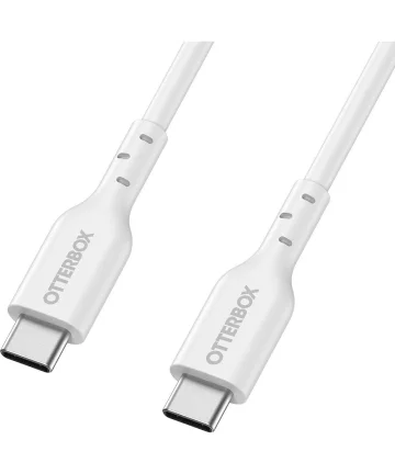 OtterBox 3A USB-C naar USB-C Kabel 60W Fast Charge 1M Wit Kabels