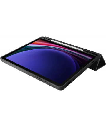 OtterBox React Folio Samsung Galaxy Tab S9 Hoes Book Case Zwart Hoesjes