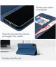 Rosso Element Apple iPhone 16e Hoesje Book Case Wallet Blauw